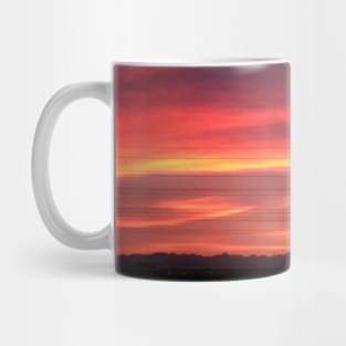 Hot desert sunset Mug